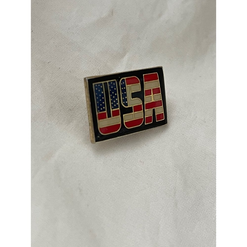 Vintage "USA" Red/White/Blue Lapel Pin